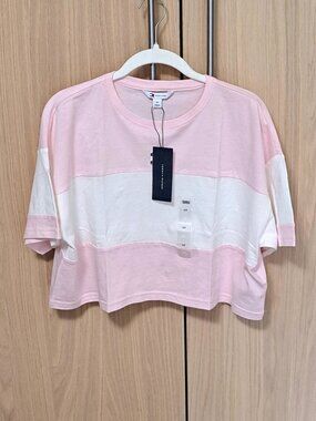 Tommy Hilfiger Striped Crop Tee